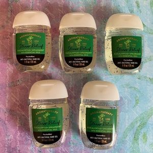 Bath & Body Works PocketBac- 5pc - Stress Relief